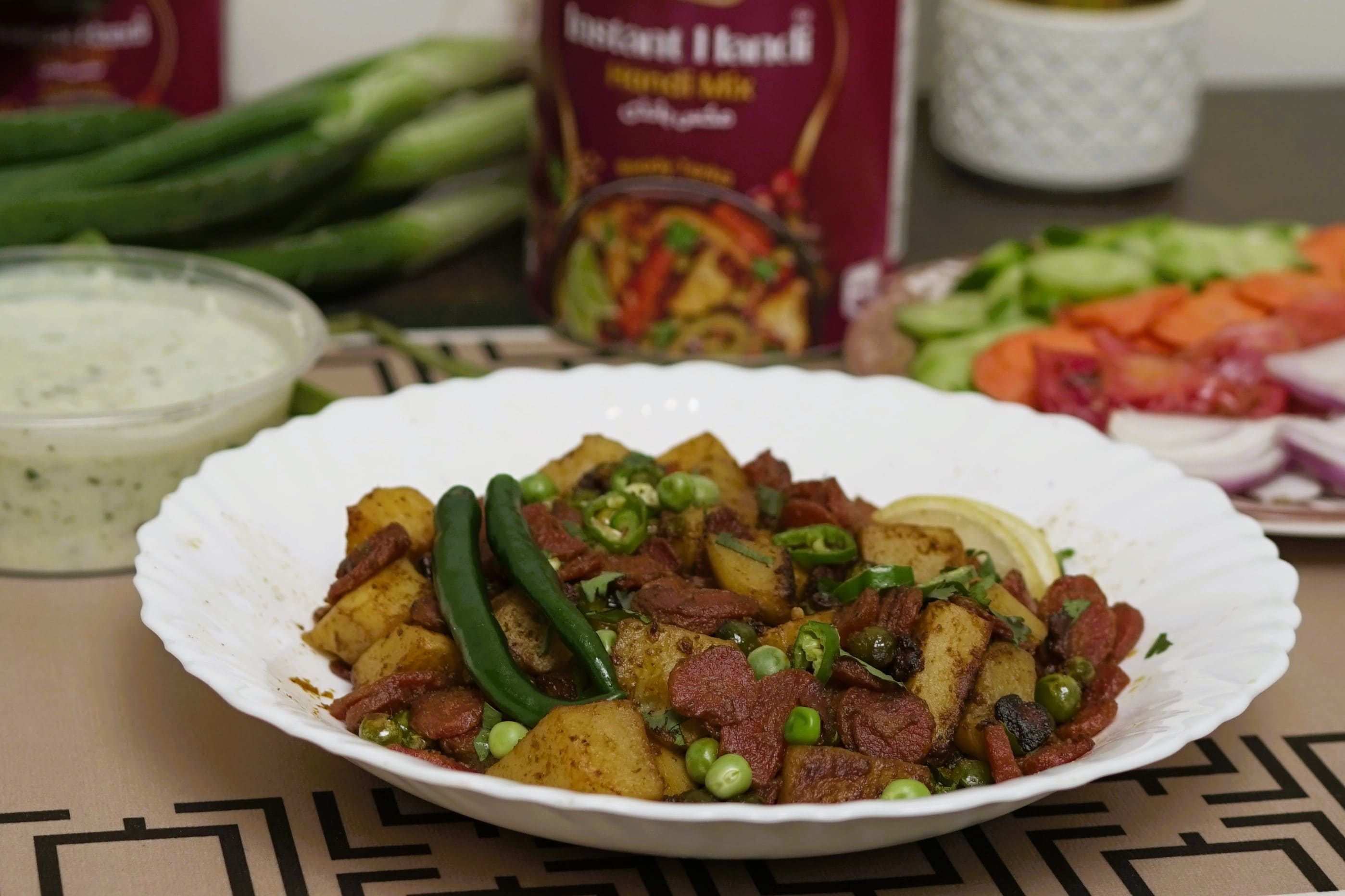 How to Cook Vegetable Bhujiya with Instant Handi