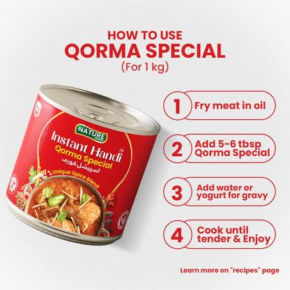Qorma Special - For Chicken, Mutton or Beef Qorma